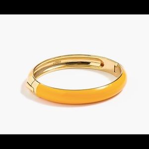 J.Crew Round Enamel Clamp Bracelet